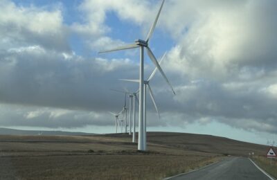 Comenzamos la ejecución de un nuevo parque eólico en la provincia de Cádiz.